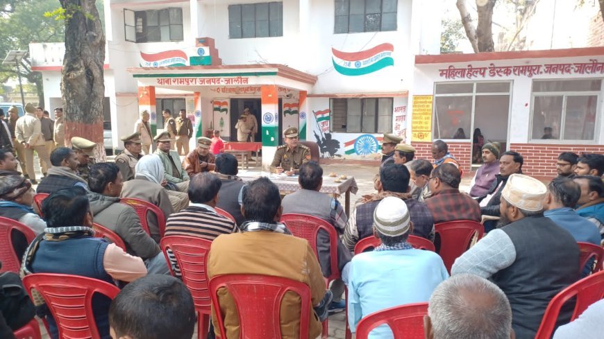 !! त्योहारो में नफ़रत फ़ैलाने एवं फ़ुहडता को कोई स्थान नहीं : थाना अध्यक्ष *भीमसेन*! ज़िम्मेदारो ने सामाजिक सद्भावना बनाए रखने का दिया आश्वासन ....!!