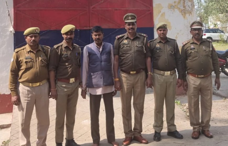 *डकोर थाना पुलिस द्वारा डकैती का फरार आरोपी दो वर्ष बाद गिरफ्तार कर भेजा गया जेल*