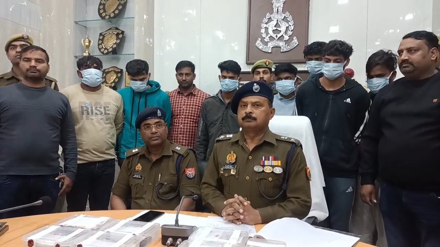 पुलिस ने नकली नोट छापने वाले गिरोह का किया पर्दाफाश